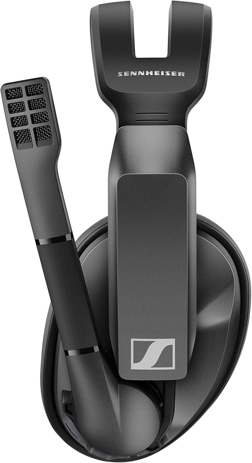 EPOS | Sennheiser GSP 370 Wireless Gaming Headset Kopfhörer, 100 h Akku, Verzögerungsfreies Geräusch