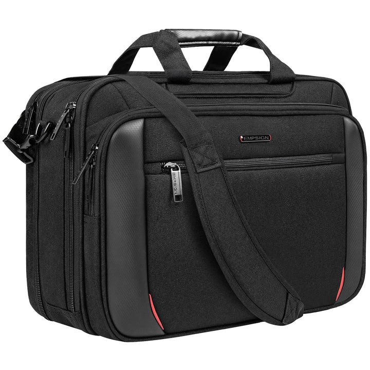 EMPSIGN Laptoptasche 17,3 Zoll Laptop Tasche Business Aktentasche Notebook Tasche Wasserabweisend Co