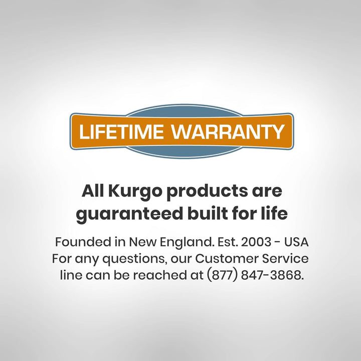 Kurgo Tru-Fit Smart Hundegeschirr, Mit gepolstertem Brustteil und D-Ring, Inklusive Autosicherheitsg