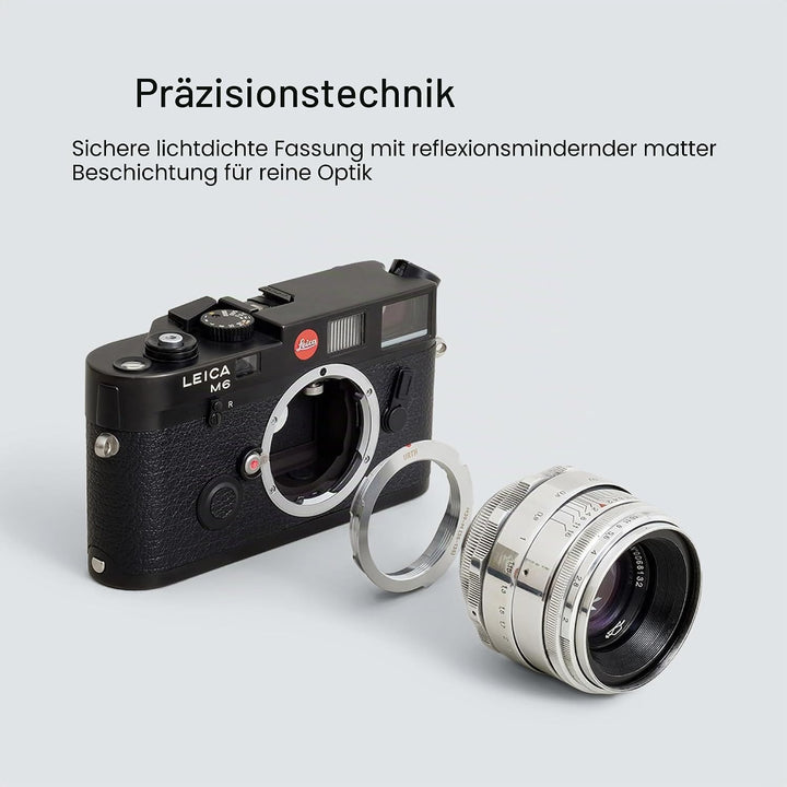 Urth Objektivadapter: Kompatibel mit M39 Objektiv und Leica M Kameragehäuse (35-135mm Frame Lines) M