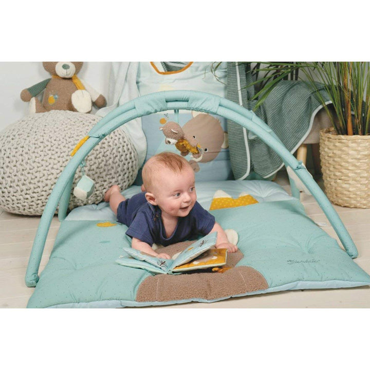 Sterntaler 9122002 Spielbogen Bär Ben, Alter: 0-18 Monate, 100 x 80 cm Single Ben, Single Ben