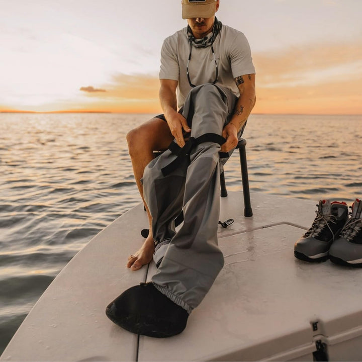 frogg toggs Herren Hellbender Wathose für Den Angler, Atmungsaktiv Angeln M Schiefergrau, M Schiefer