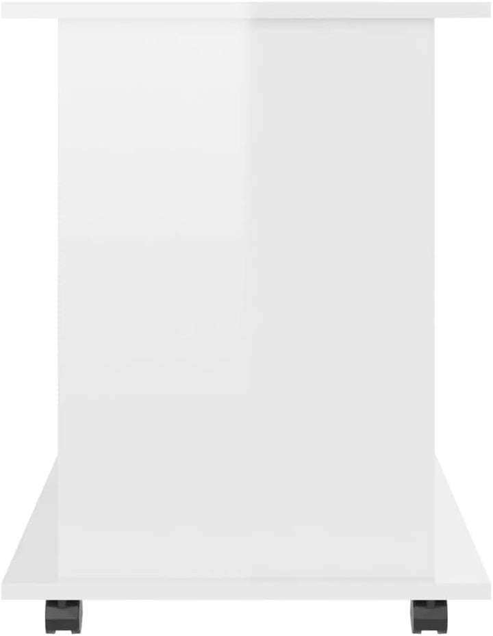 Generisch Rollschrank Hochglanz-Weiss 60x45x60 cm Holzwerkstoff,Möbel,Schränke,Aufbewahrungsschränke