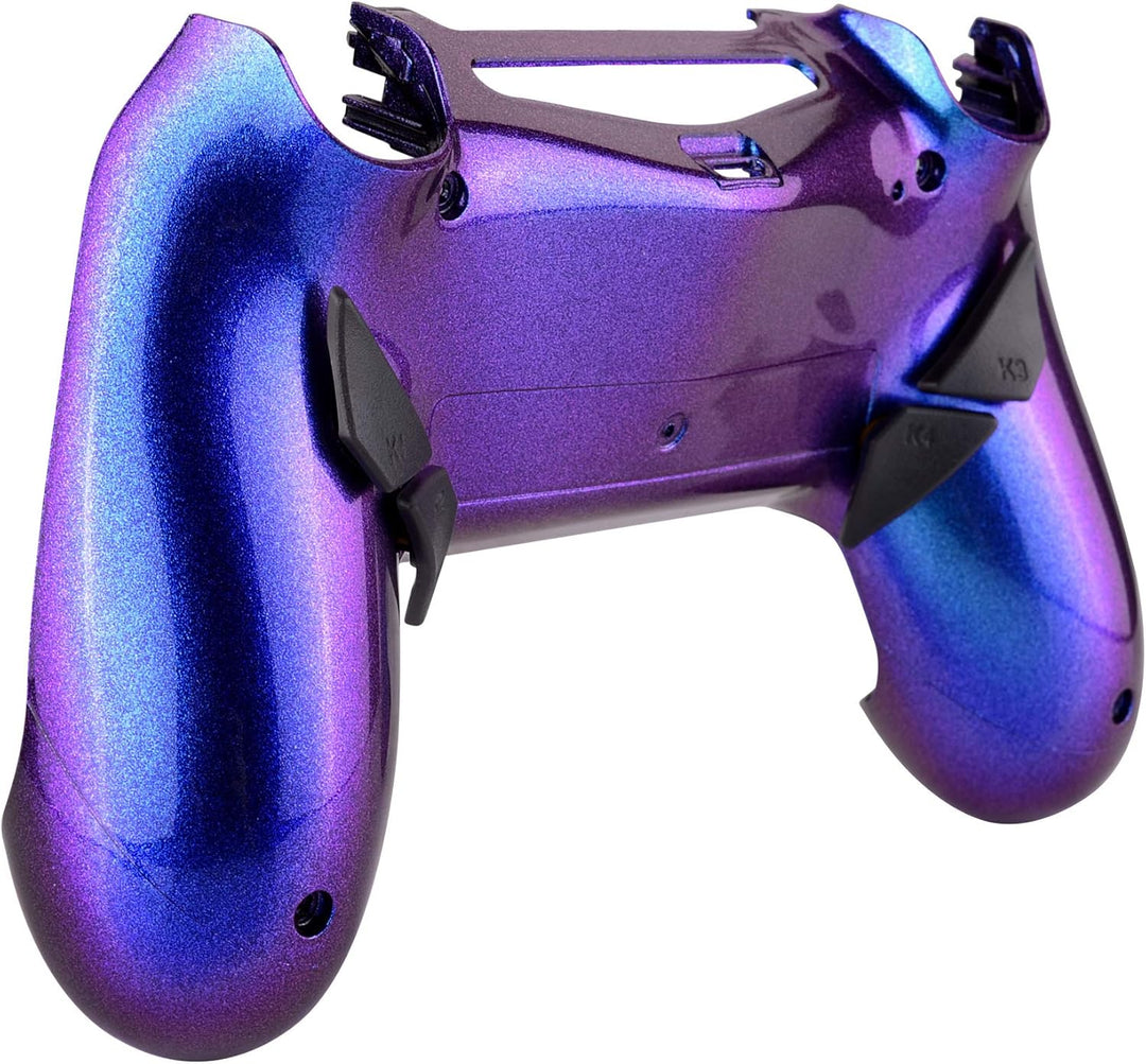eXtremeRate Programmierbar Dawn Remap Kit für ps4 Controller, Rückseite Hülle Gehäuse Case&Upgrade-B