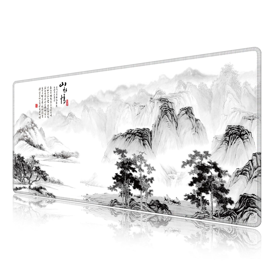 LL-COEUR Grosse Gaming Laptop Mauspad PC Tastatur Mausmatte XXL Schreibtischunterlage Büro Desk Pad