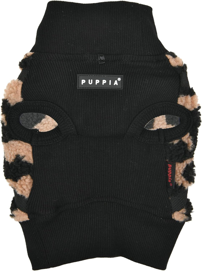 Puppia Brustgeschirr für kleine und mittelgrosse Hunde - Serval Harness J - verstellbar und komforta