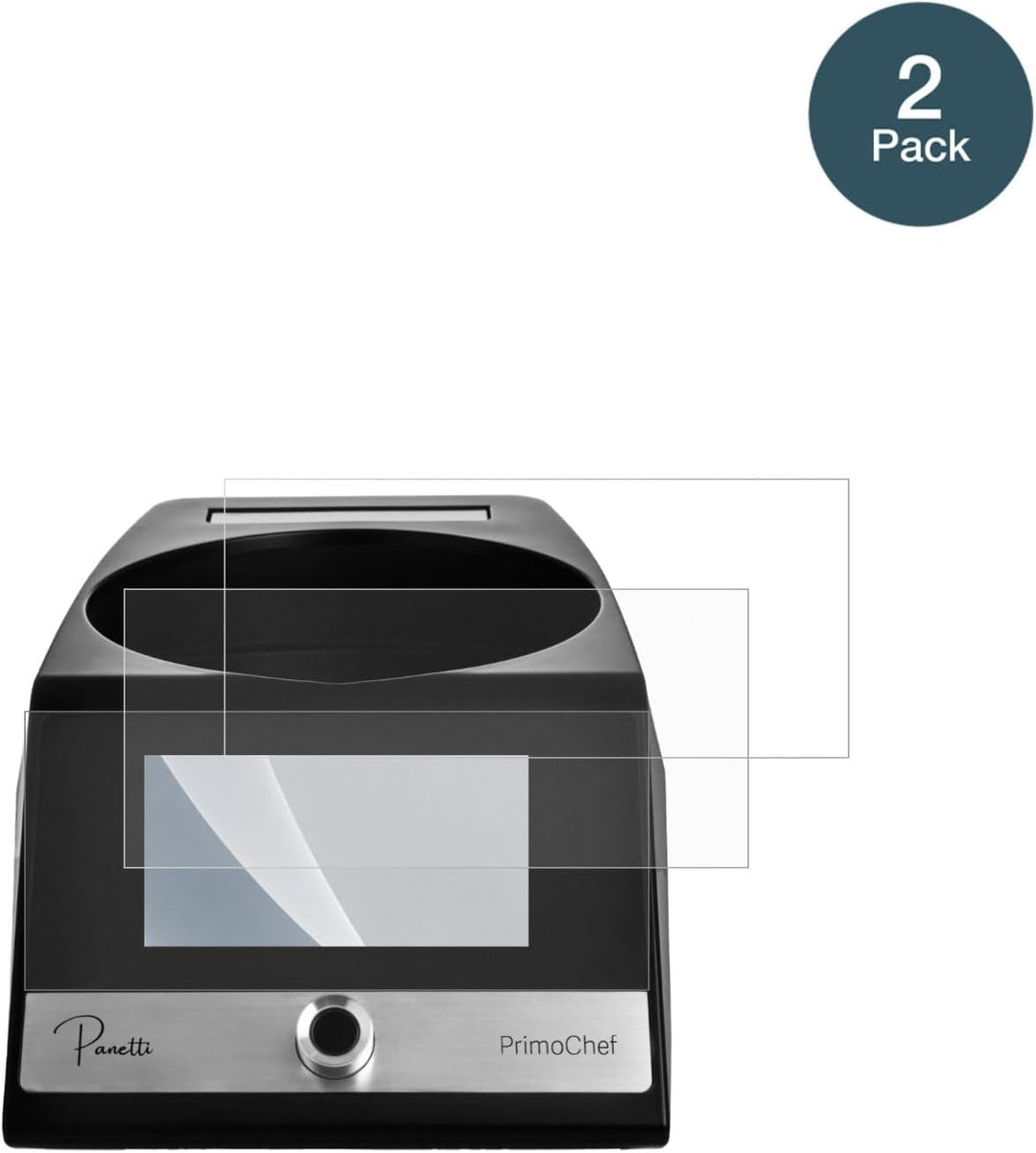 dipos 2x Displayschutzfolie 9H matt für Panetti PrimoChef