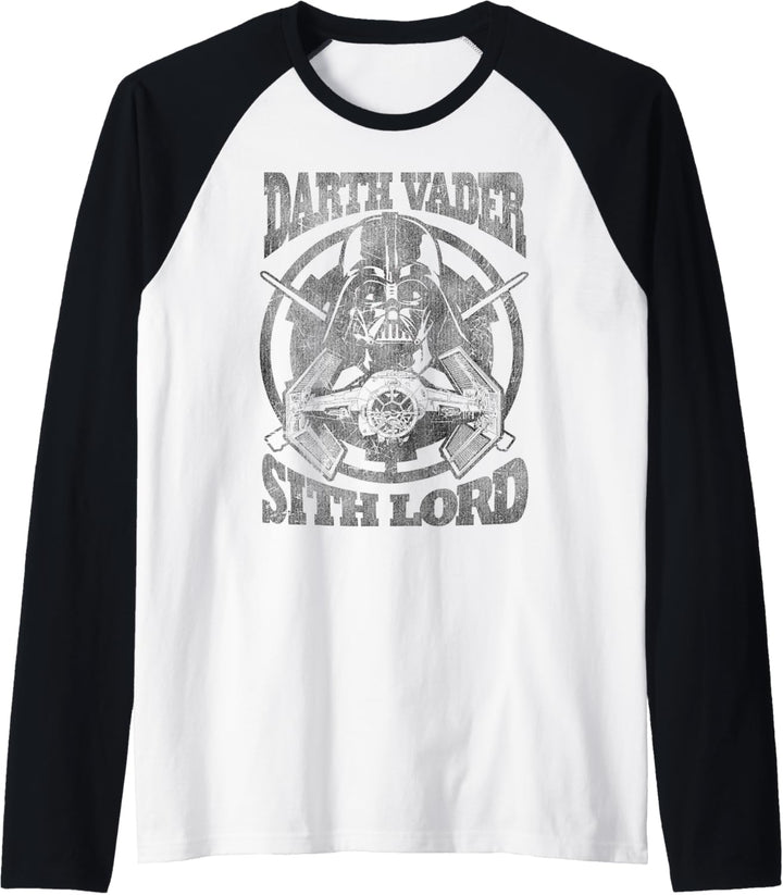 Star Wars Darth Vader Sith Lord Dark Raglan