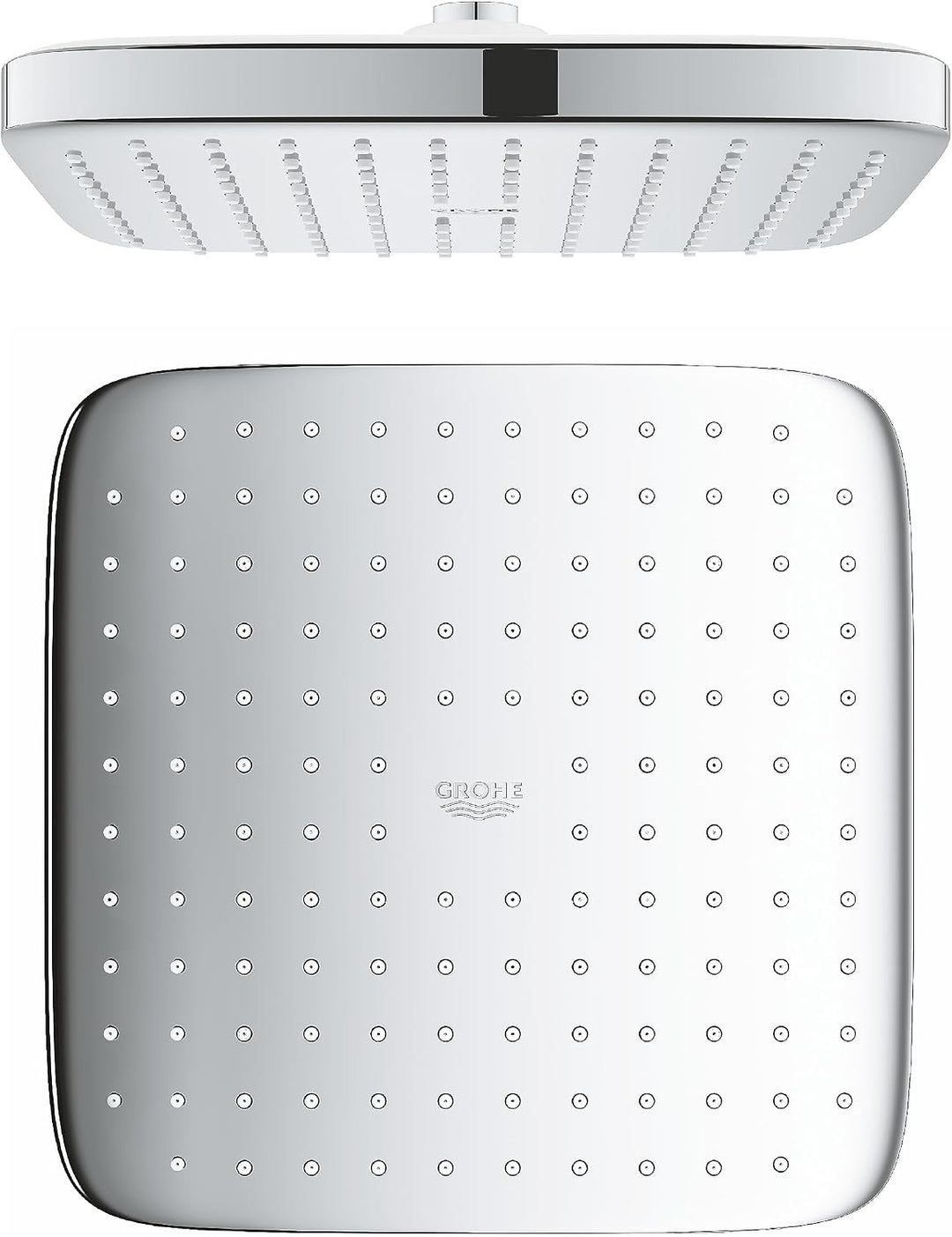 GROHE Start Flow - Installationsset (inkl. Wannen- Einhebelmischer, Wandhalterset, 250mm Kopfbruase