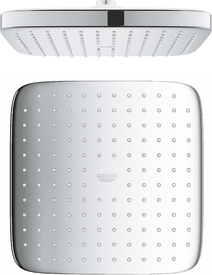 GROHE Start Flow - Installationsset (inkl. Wannen- Einhebelmischer, Wandhalterset, 250mm Kopfbruase