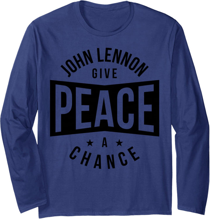 John Lennon - Gib dem Frieden eine Chance Langarmshirt