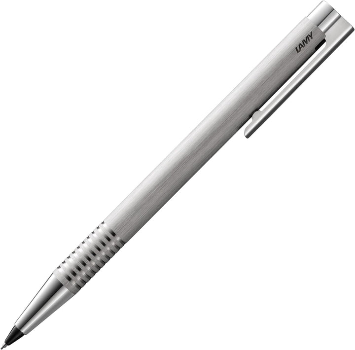 LAMY logo Set 899 aus rostfreiem Edelstahl in brushed: Kugelschreiber 206 Grossraummine LAMY M 16 sc