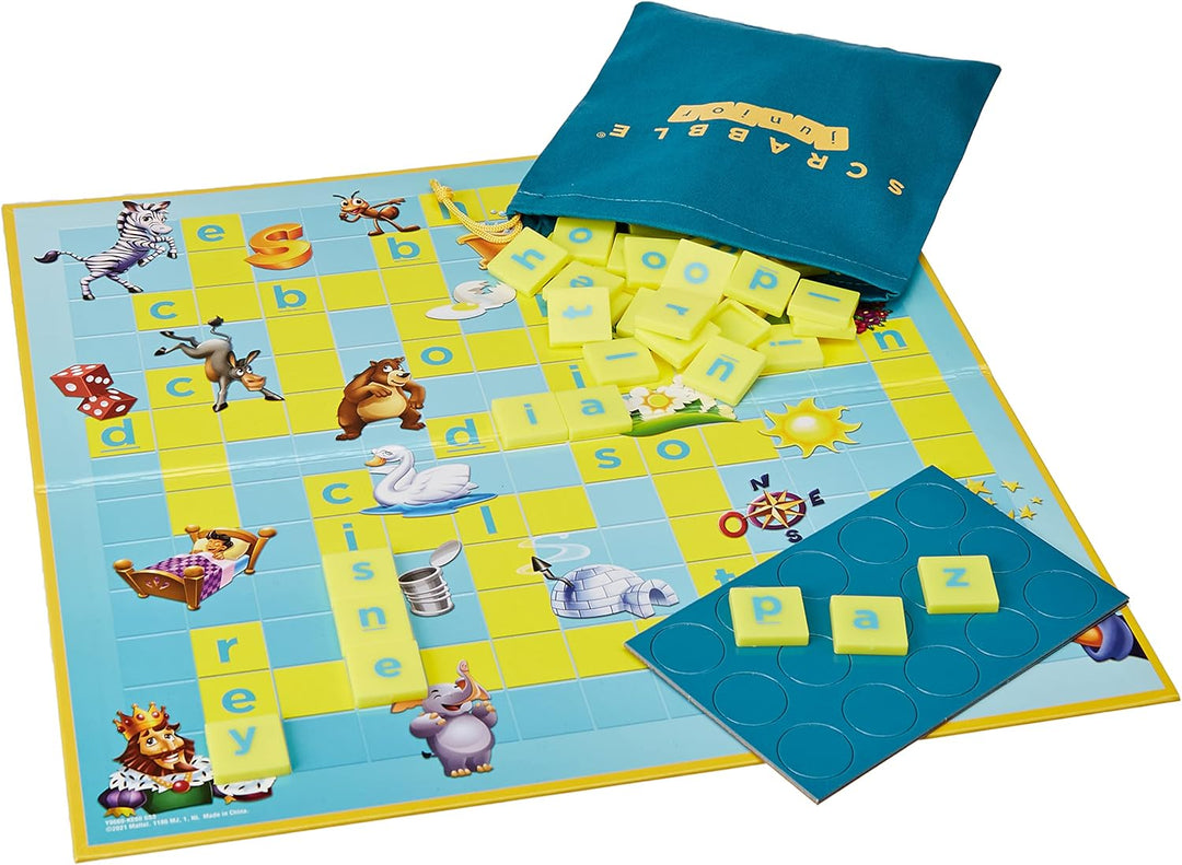 Spiele Mattel - Scrabble Junior Junior Scrabble Spanien Multi, Spanien Multi