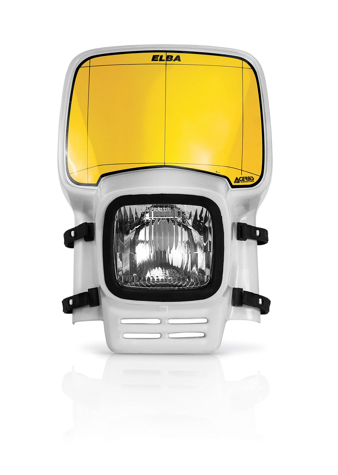 Acerbis Elba Scheinwerfer (White) Weiss, Weiss
