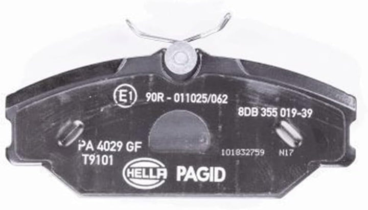 HELLA PAGID 8DB 355 019-391 Bremsbelagsatz - T9101 - Dicke/Stärke: 18.3mm - Bremssystem: Lucas - nic