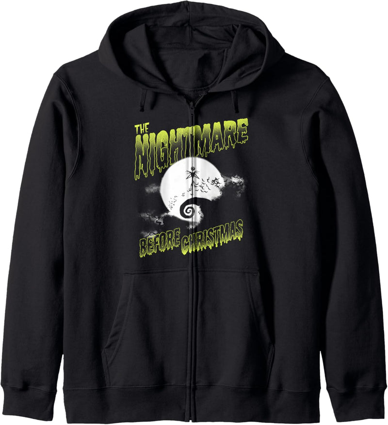 Nightmare Before Christmas Spooky Nightmare Hilltop Kapuzenjacke