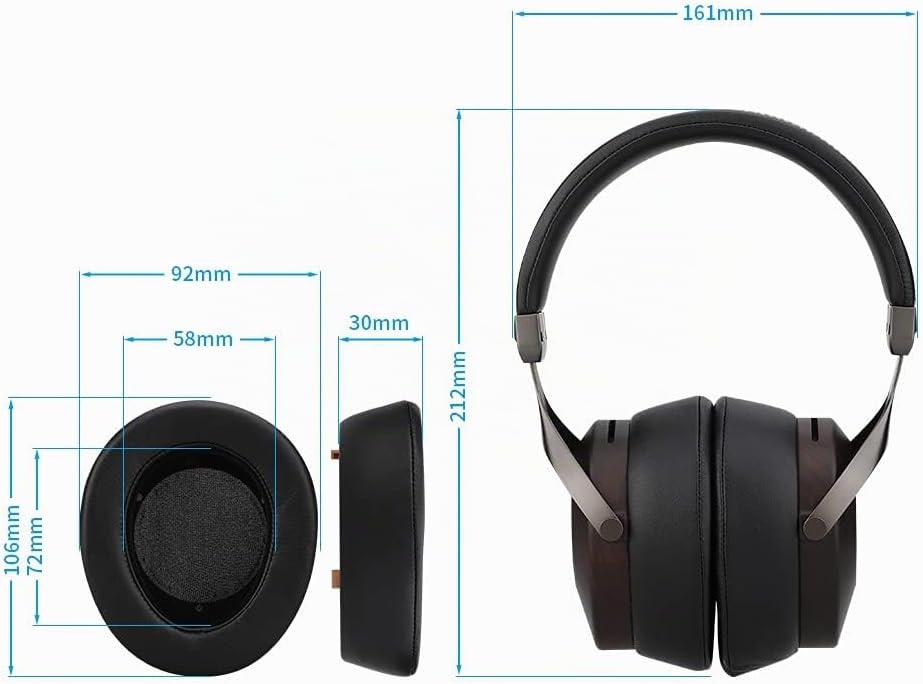 SIVGA SV021 Robin Classic Holz geschlossen zurück verdrahtet Over-Ear Kopfhörer (Zebrano), Zebrano
