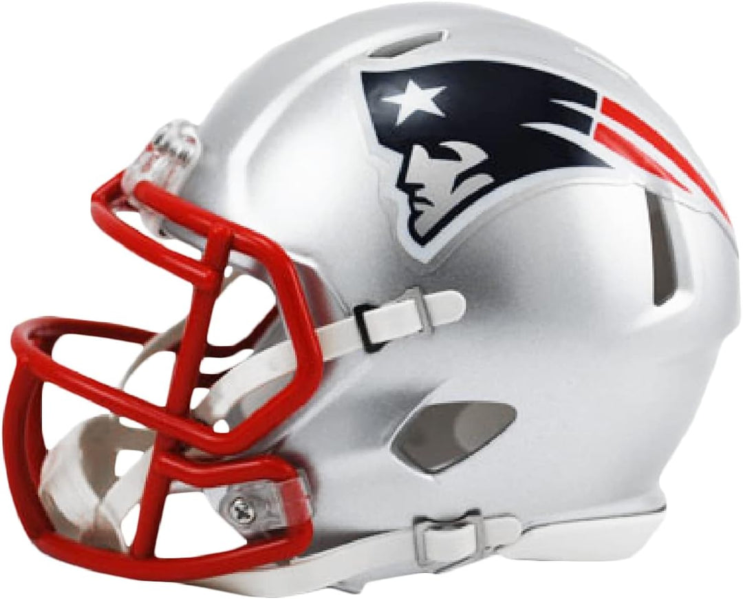 Riddell, Speed-Mini-Helm, NFL Revolution, Unisex England 7.5" x 6.5" New England Patriots, England 7