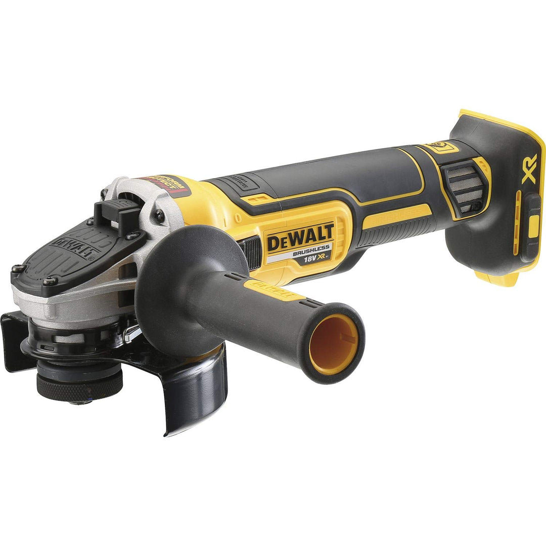 Dewalt 18 Volt 125 mm Akku-Winkelschleifer DCG405NT (bürstenloser Motor, 9.000 U/min, M14, inkl. Sch