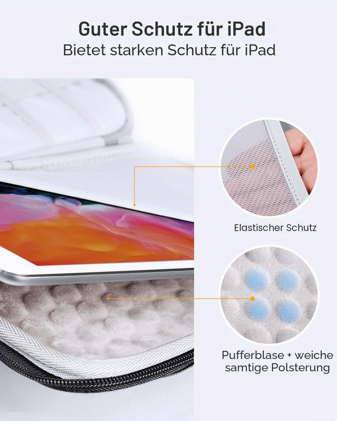 Luxtude Eva Kabeltasche Organizer, Gross Hartschale Elektronik Kabel Organizer Tasche Etui, Reise Ha