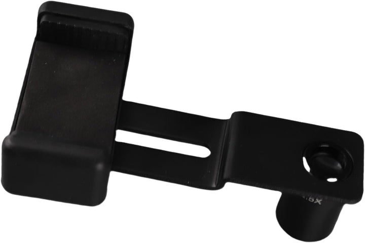 Mikroskop-Objektiv-Handy-Adapter, 23,2 mm Okulartubus, Aluminiumlegierung, Schwarz, 12,5-faches Okul