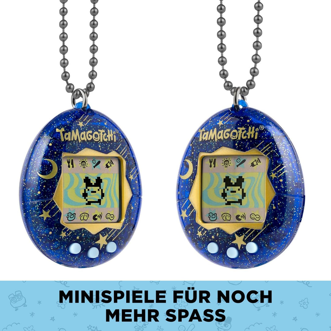 BANDAI - Tamagotchi - Tamagotchi original - Stary Night - virtuelles elektronisches Haustier - 42970