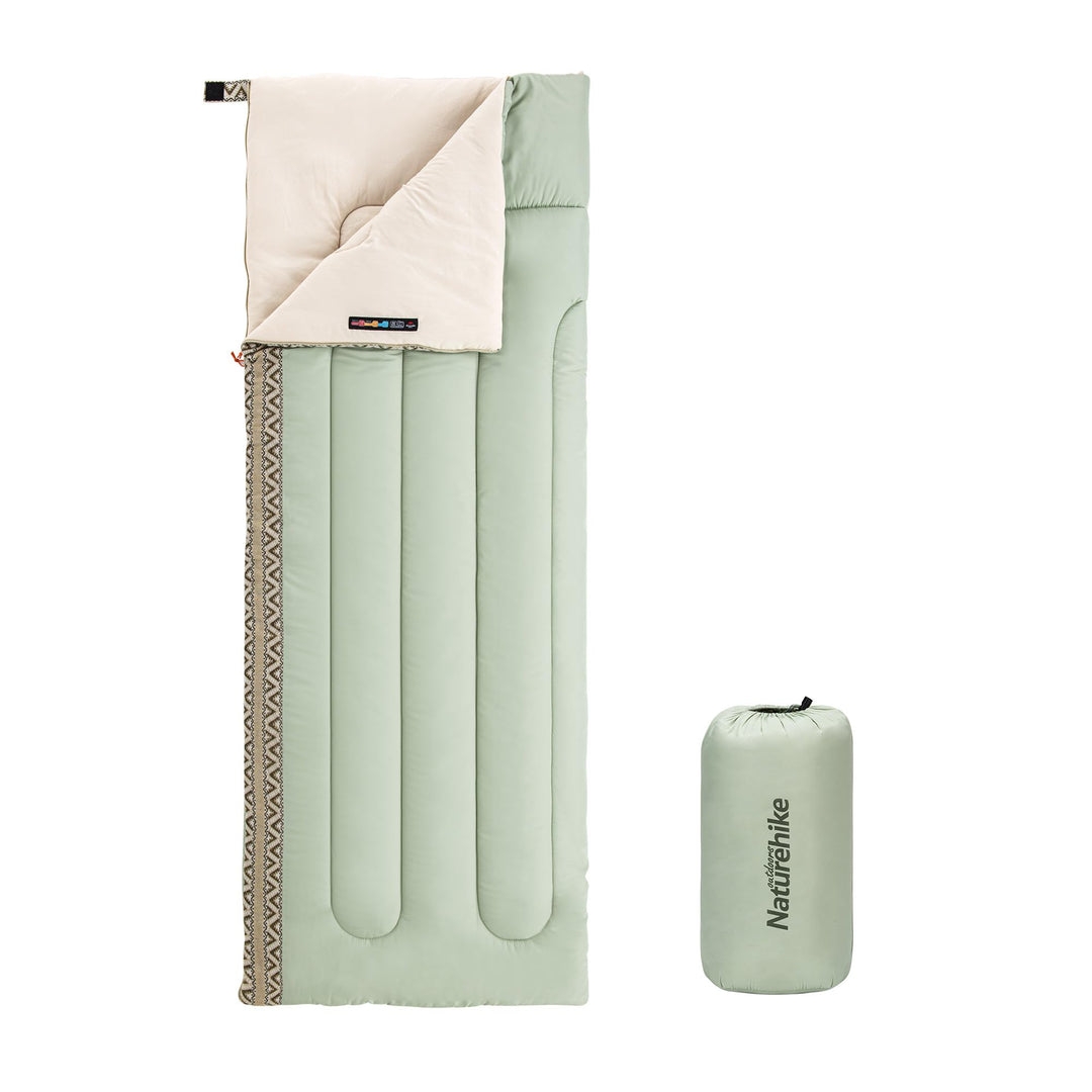 Naturehike Schlafsack Ideal für Erwachsene Wasserdichter Leichter Deckenschlafsack 3-4 Jahreszeiten
