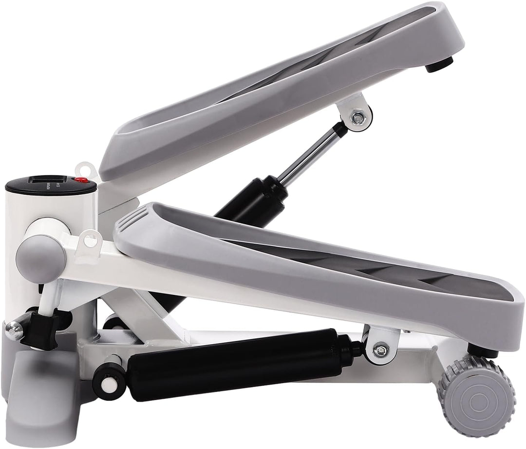 Stepper für Zuhause, Mini Stepper für Zuhause 150kg mit LED-Bildschirm, Up-Down Swing Stepper mit Wi