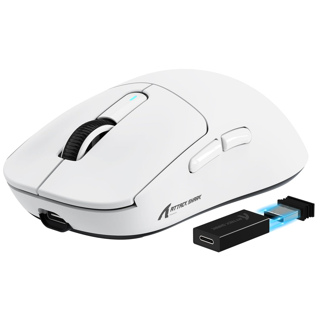 VGN Game Power Attack Shark X3PRO 59g Superlight Kabellose Gaming-Maus Esports, 4K/8KHz Abfragerate,