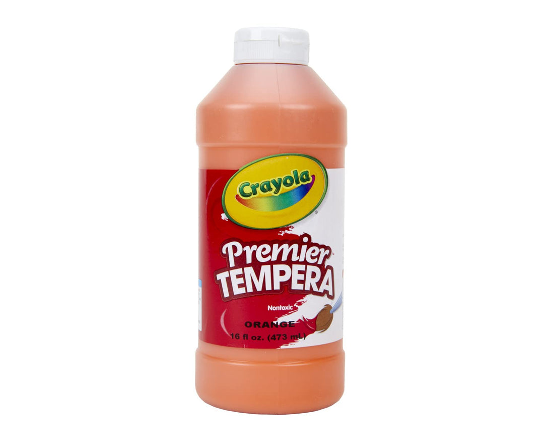 CRAYOLA Premier Temperafarbe, Orange, 473 ml, Orange