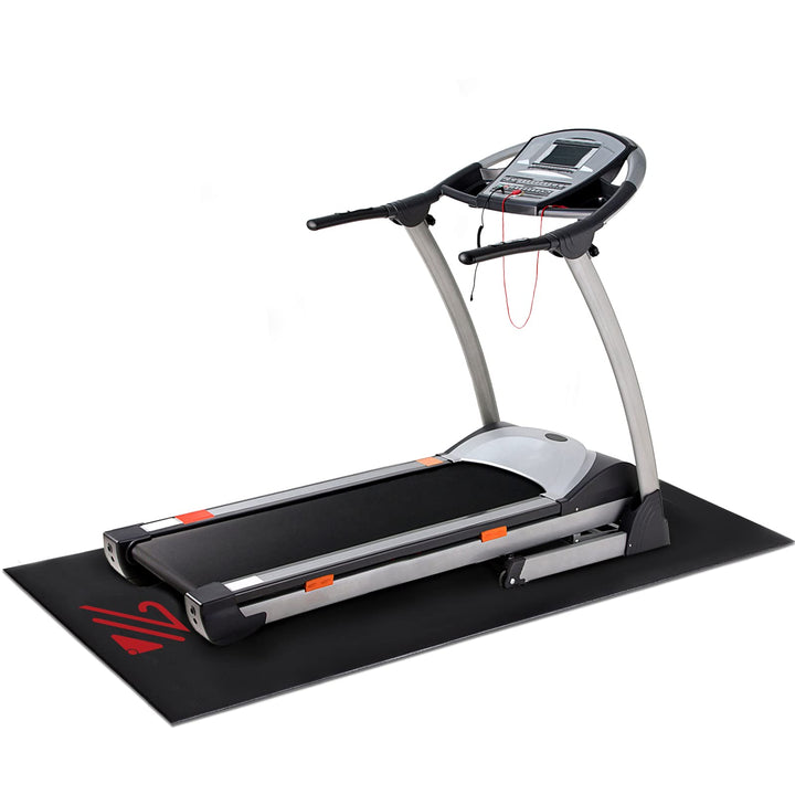 BUCKLOS Heimtrainer-Matte, kompatibel mit Peloton-Fahrrädern, verbesserte Dicke 6 mm, langsamer Rück