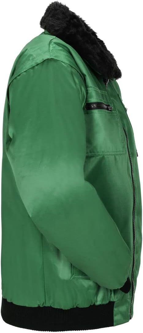 Planam Outdoor Winter Herren Gletscher Comfortjacke grün Modell 0361 Grösse XXXL Grün 3XL, Grün 3XL