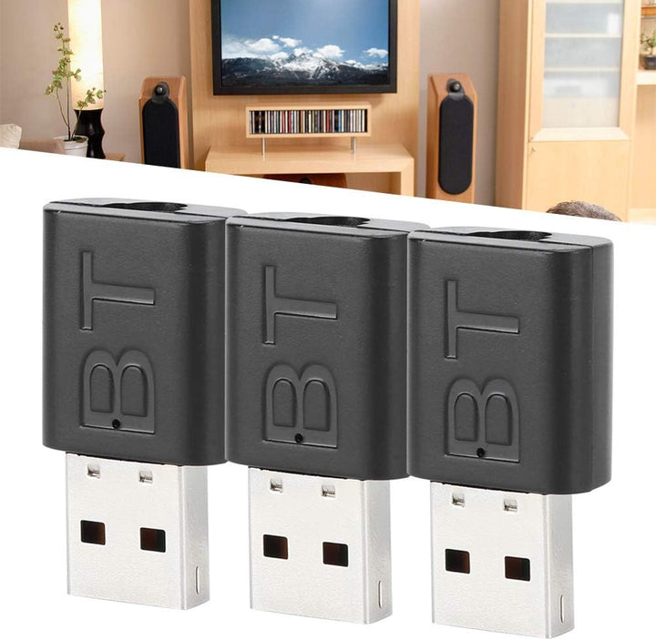 Bluetooth-Empfänger Sender, 3PCS KN320 Bluetooth 5.0 Adapter Drahtloser Audioempfänger für Computer