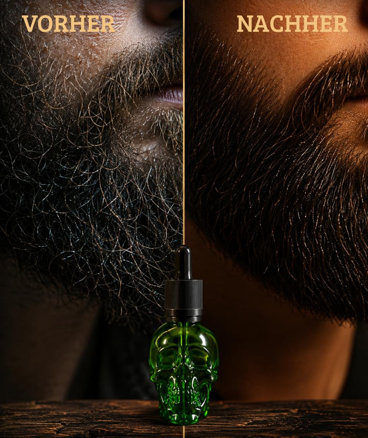Bandido Bartöl Herren Green 40ml – Beard Oil mit Arganöl, Jojobaöl & Vitamin E – Bartpflege Öl für w