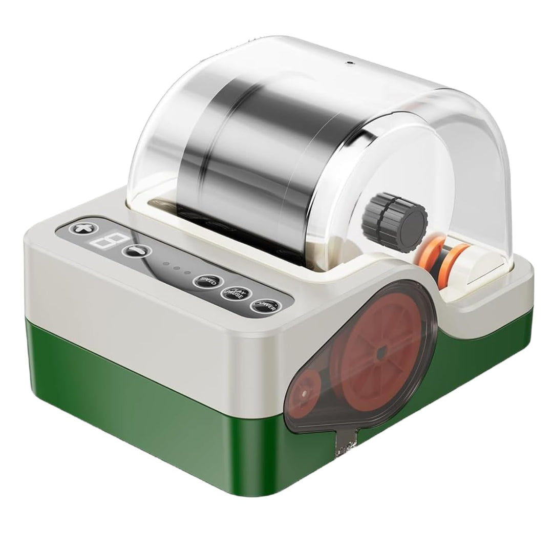 Professionelle Rock Tumbler Maschine, Steinpoliermaschinen-Set für Kinder, Erwachsene und Steinsamml