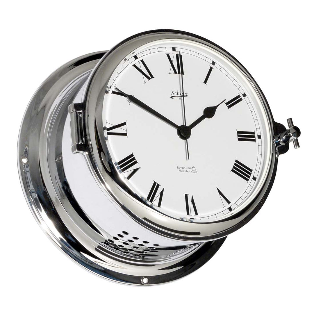 Schatz Glasenuhr Royal 180 chrom