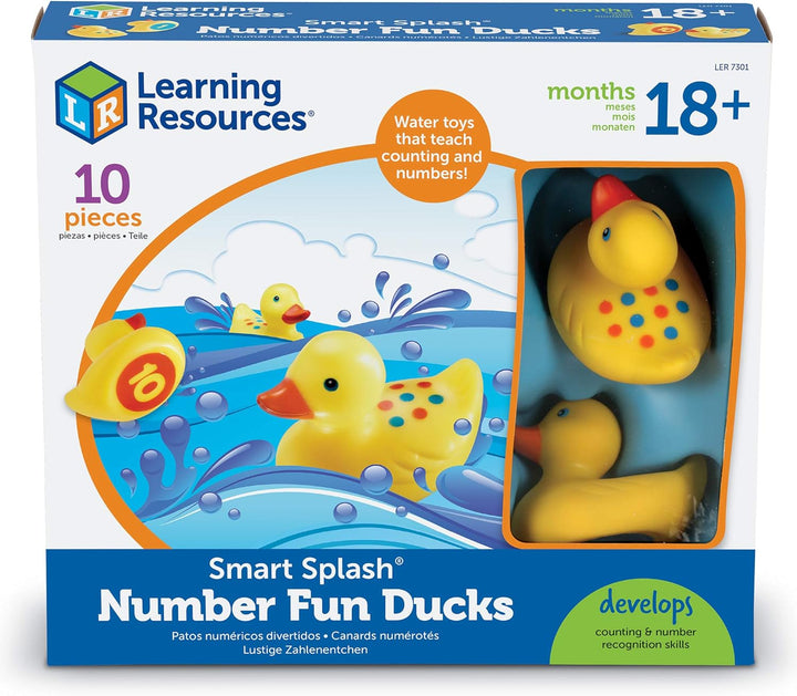 Learning Resources Smart Splash Bade-Enten Zahlenspass
