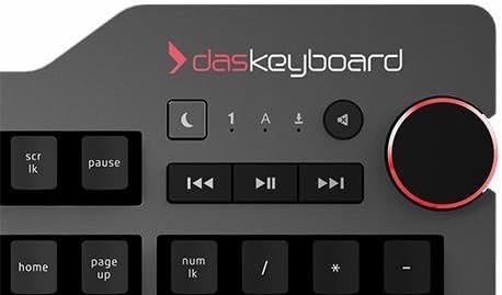 Das Keyboard 4 Professional - Cherry MX Blue Click Tasten - Mechanische Tastatur (USB) - Für Gaming
