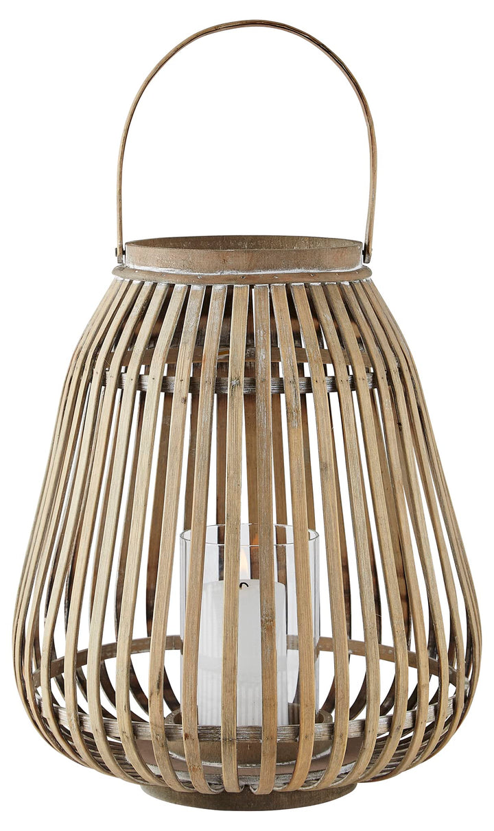 Villa Collection Amas Laterne Dia. 29 x 35 cm Natur 35 cm - dia. 29 cm Natur, 35 cm - dia. 29 cm Nat