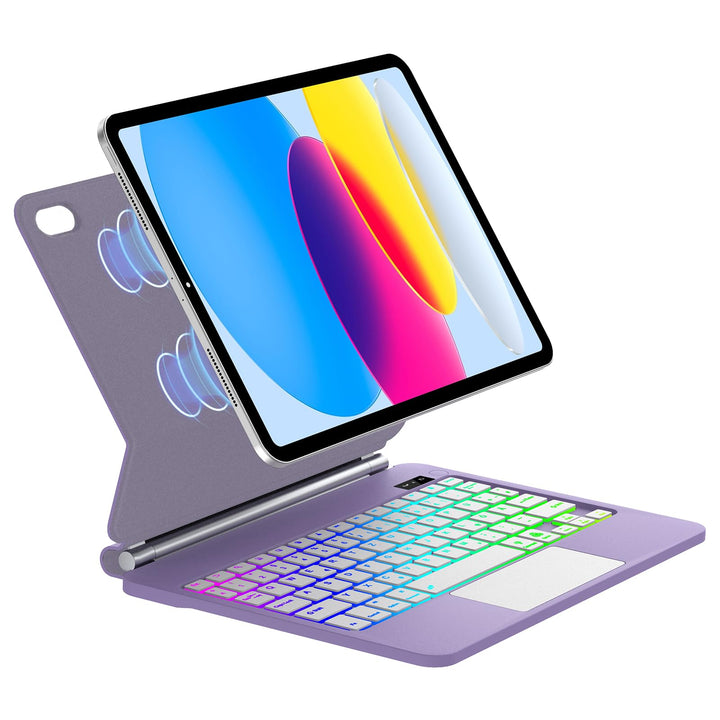 IVEOPPE Magic Keyboard für iPad 10. Generation & iPad 11" A16 (2025), Magnetische Freischwebende Des