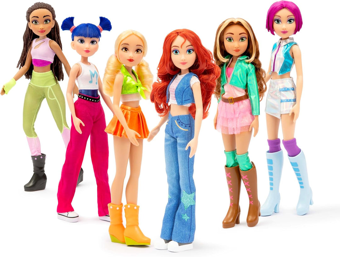 Winx Iconic Puppe – Stella, 27cm, bewegliche Gelenke, goldenes Haar, ikonisches Outfit – offizielles