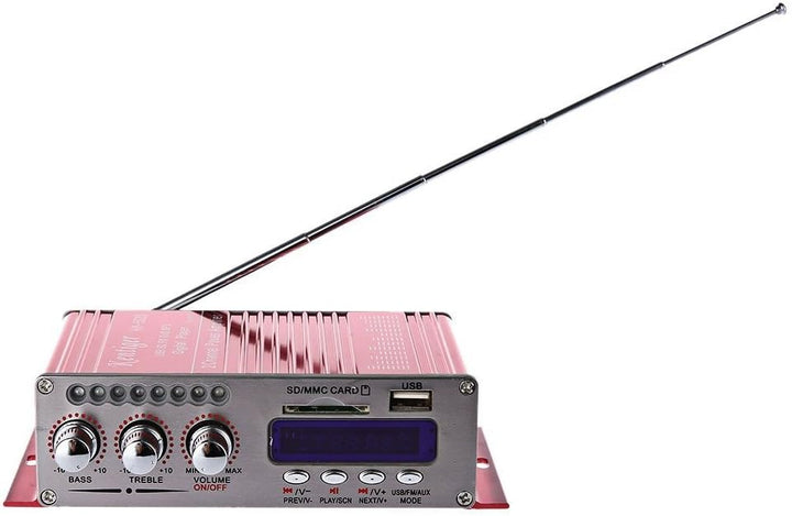 12V HiFi Stereo Bluetooth Digitalaudioverstärker USB SD DVD FM Audio Radio Stereo MP3