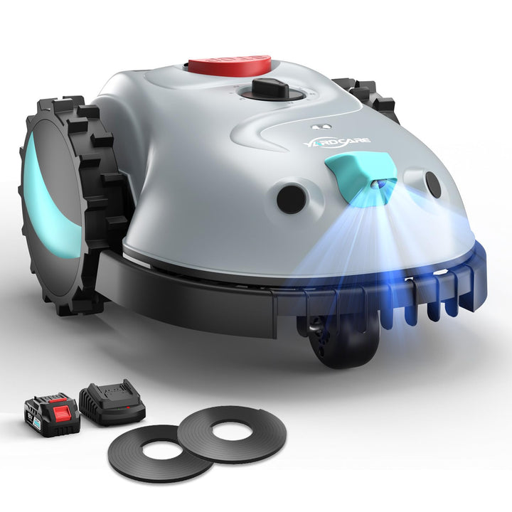 (2026 Upgrade) YARDCARE V100 Mähroboter ohne Begrenzungskabel, mit Vision Navigation, 150 Hindernise