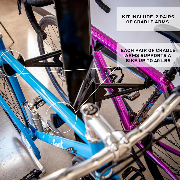 Feedback Sports Ausbau-kit Velo Cache Vce-24 für Umbau Vc-20 B + Vc-40 B, Black, FA003476004