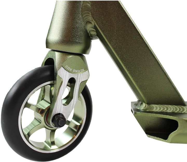 COX SWAIN Stunt Scooter Z-620 mit 110mm Rollen - ABEC9 Lager- ALU Kern Rollen Super Heavy Quality! S