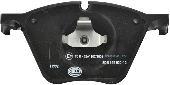 HELLA PAGID 8DB 355 020-121 Bremsbelagsatz - T1792 - Dicke/Stärke: 19.9mm - Bremssystem: Teves - für