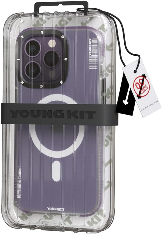 YOUNGKIT für iPhone 14 Pro Max Hülle, Stossfeste Kratzfeste Schutzhülle (Anti-Fingerabdruck) Slim Ca