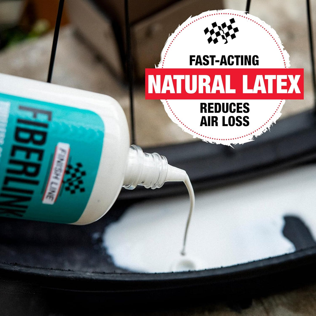 Finish Line Unisex – Erwachsene Reifendichtmittel, weiss, 1 l