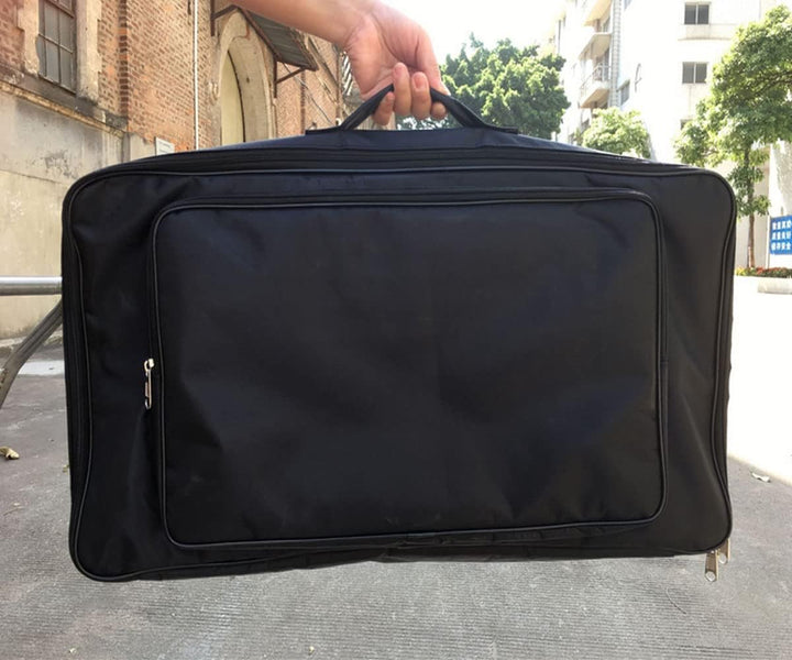 TUOREN Tragbare Gigbag Gitarre Effektpedal Board Tragetasche Schwarz 59,9 x 33 x 10,2 cm
