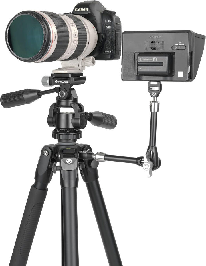 Vanguard Veo 3 263APS - Stativ mit 3-Wege-Stativkopf Aluminium 26mm 3 Wege, Aluminium 26mm 3 Wege